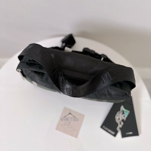 ⭕️ PHILIPP PLEIN SPORT Camouflage Fanny Pack Belt Bag Designers Black Green Camo - Picture 5 of 9
